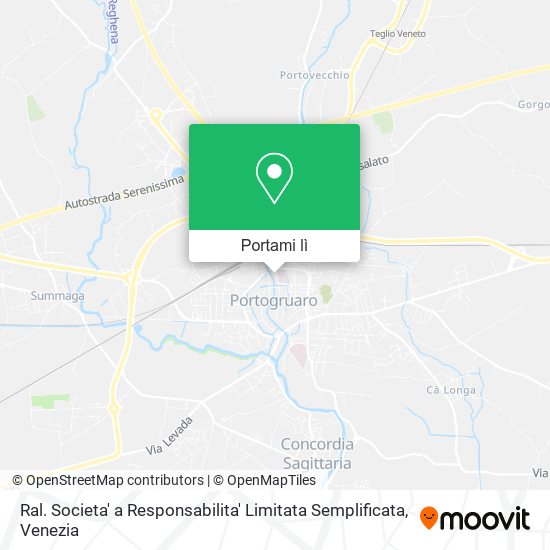 Mappa Ral. Societa' a Responsabilita' Limitata Semplificata