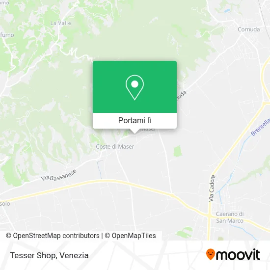 Mappa Tesser Shop