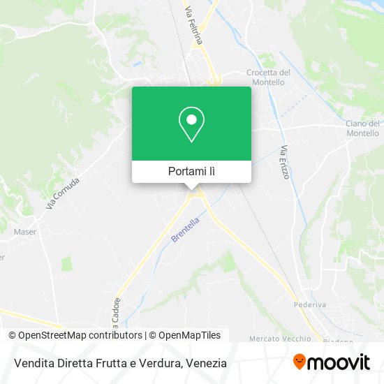 Mappa Vendita Diretta Frutta e Verdura
