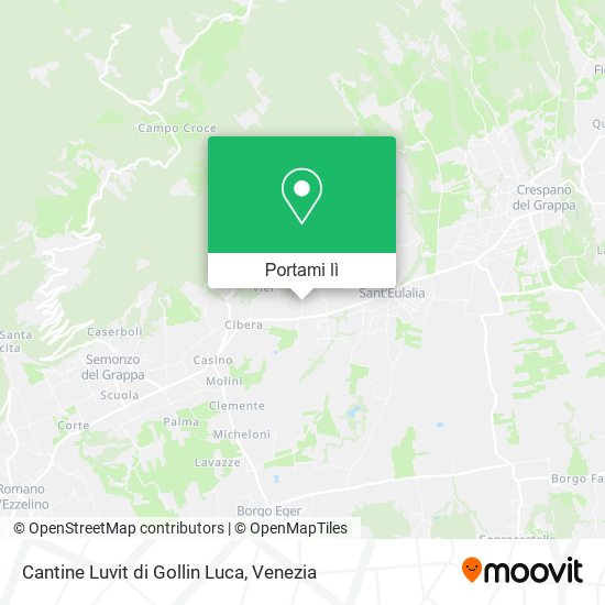 Mappa Cantine Luvit di Gollin Luca