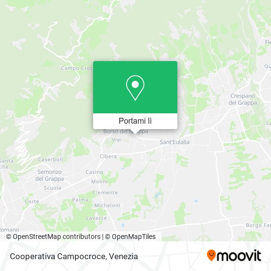 Mappa Cooperativa Campocroce