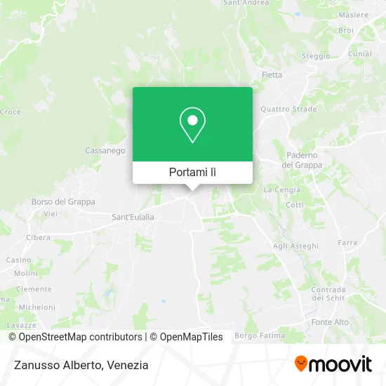 Mappa Zanusso Alberto