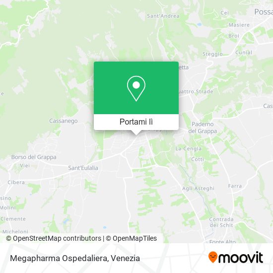 Mappa Megapharma Ospedaliera