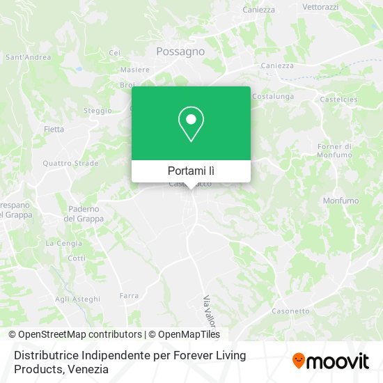 Mappa Distributrice Indipendente per Forever Living Products