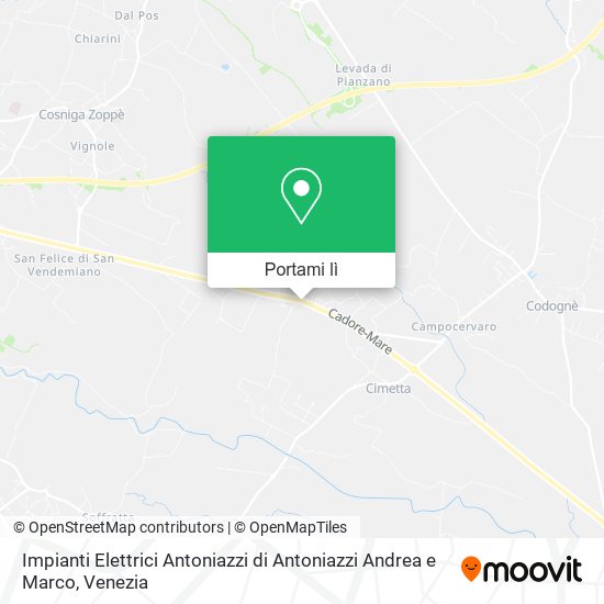 Mappa Impianti Elettrici Antoniazzi di Antoniazzi Andrea e Marco