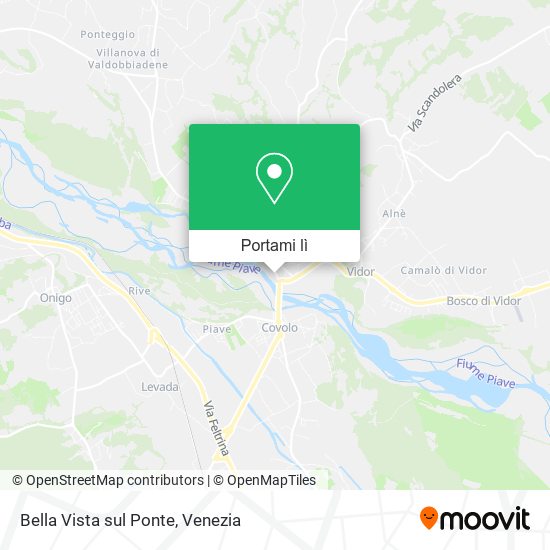Mappa Bella Vista sul Ponte