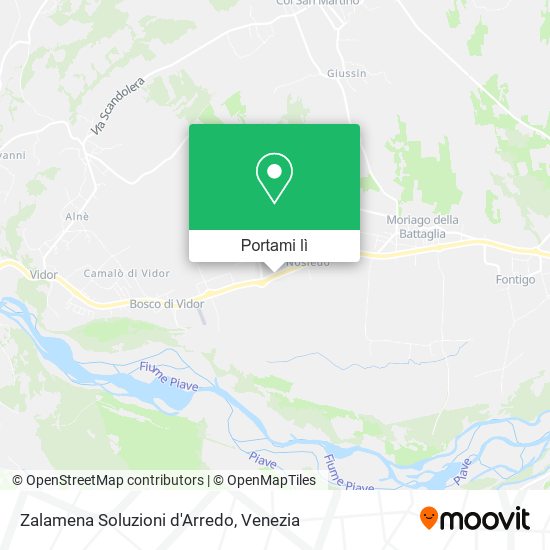 Mappa Zalamena Soluzioni d'Arredo