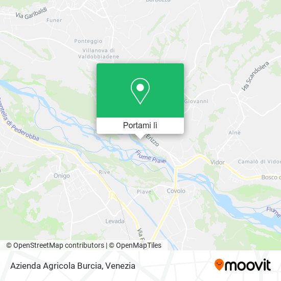 Mappa Azienda Agricola Burcia