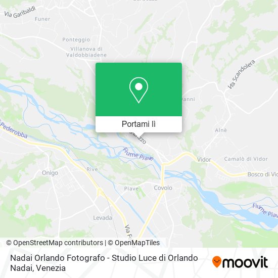 Mappa Nadai Orlando Fotografo - Studio Luce di Orlando Nadai