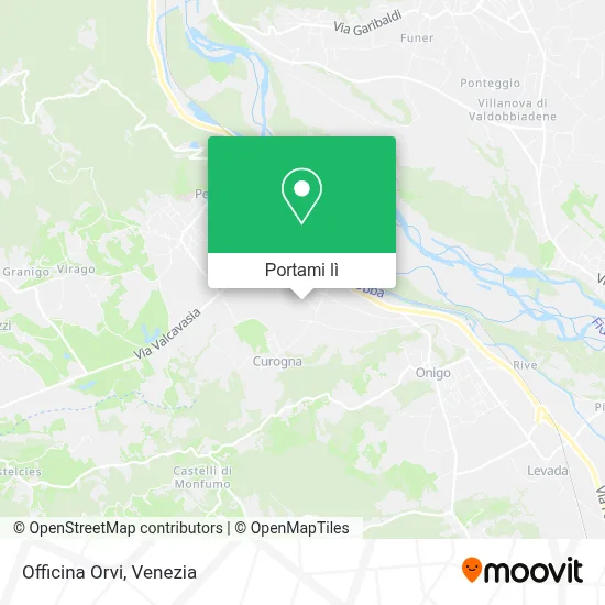 Mappa Officina Orvi