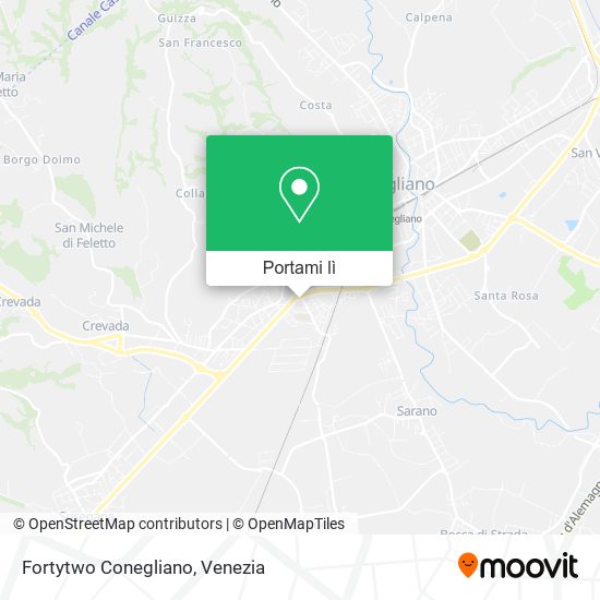 Mappa Fortytwo Conegliano