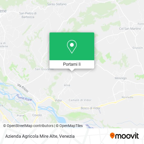 Mappa Azienda Agricola Mire Alte