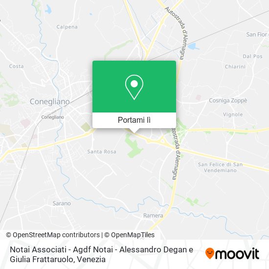 Mappa Notai Associati - Agdf Notai - Alessandro Degan e Giulia Frattaruolo