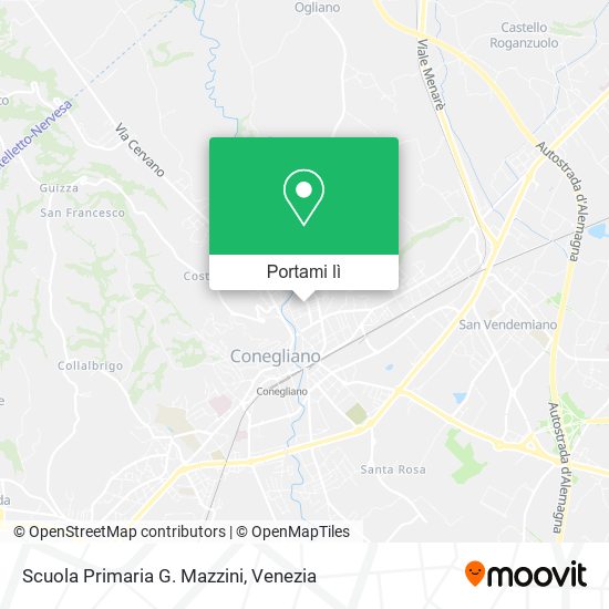 Mappa Scuola Primaria G. Mazzini