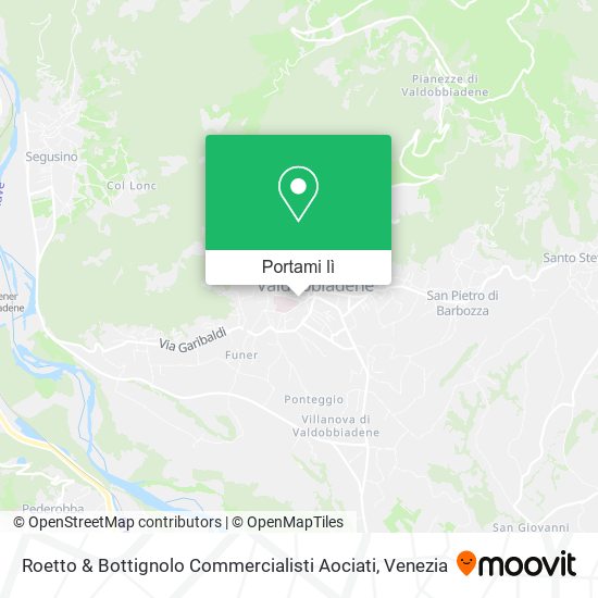 Mappa Roetto & Bottignolo Commercialisti Aociati