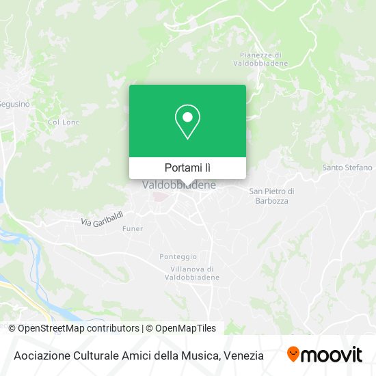 Mappa Aociazione Culturale Amici della Musica