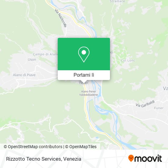 Mappa Rizzotto Tecno Services
