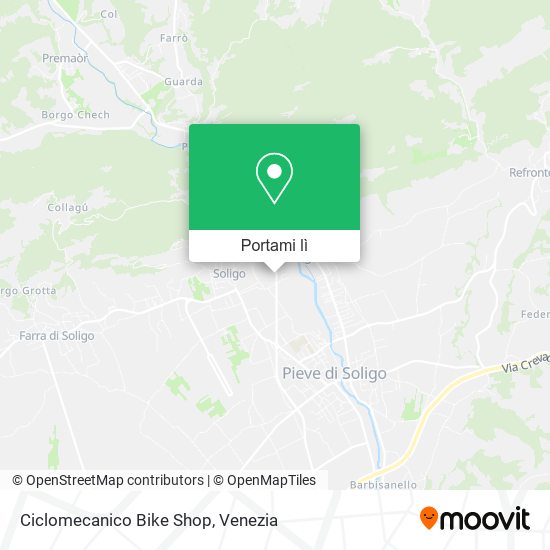 Mappa Ciclomecanico Bike Shop