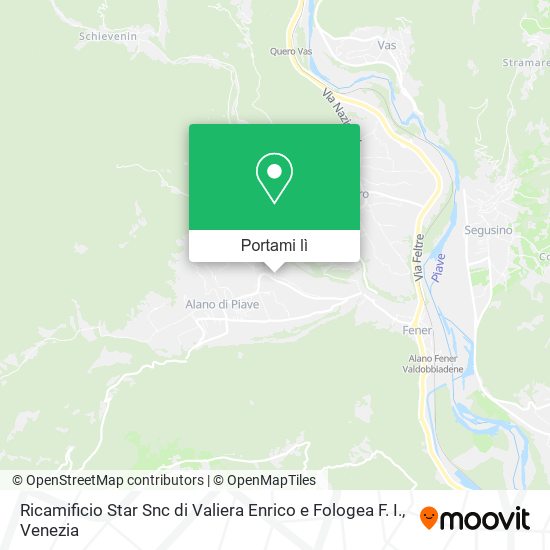 Mappa Ricamificio Star Snc di Valiera Enrico e Fologea F. I.