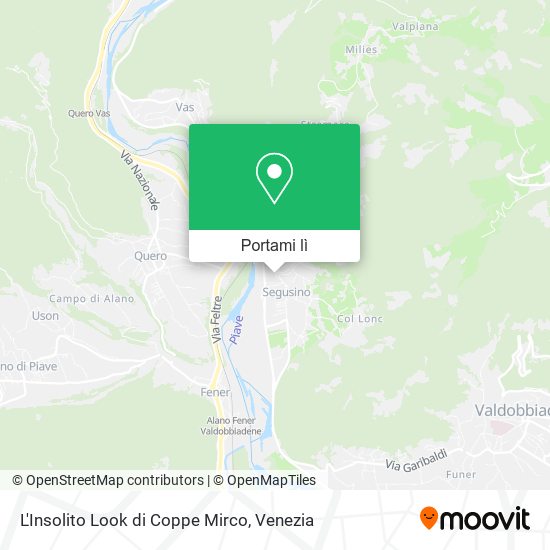 Mappa L'Insolito Look di Coppe Mirco
