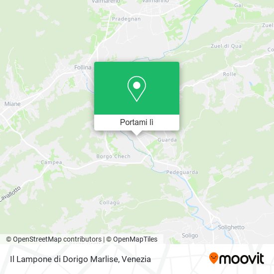 Mappa Il Lampone di Dorigo Marlise