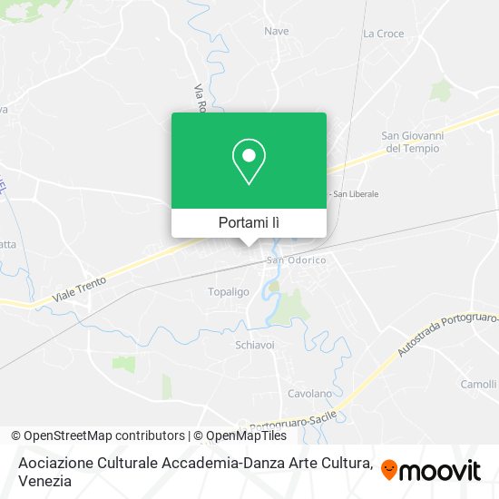 Mappa Aociazione Culturale Accademia-Danza Arte Cultura