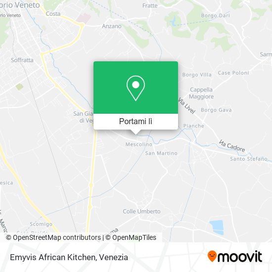 Mappa Emyvis African Kitchen