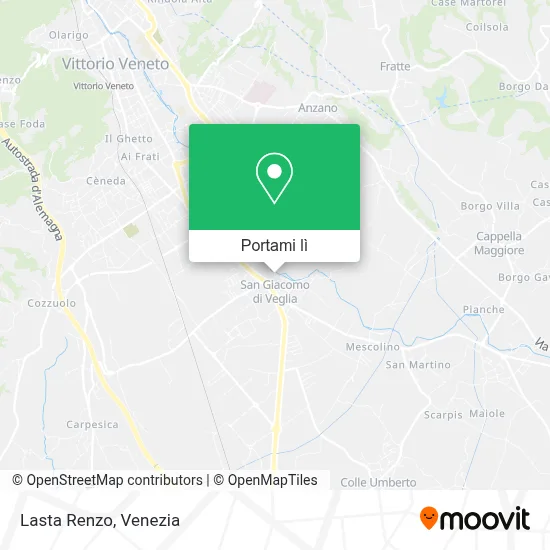Mappa Lasta Renzo
