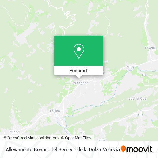 Mappa Allevamento Bovaro del Bernese de la Dolza