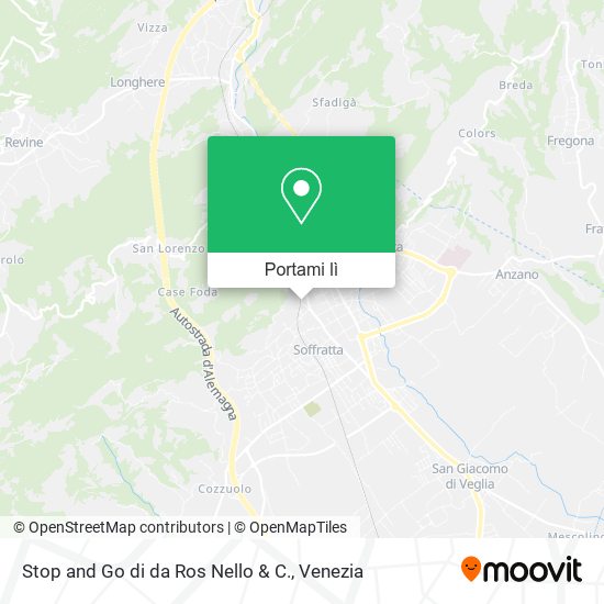 Mappa Stop and Go di da Ros Nello & C.