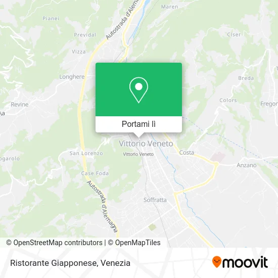 Mappa Ristorante Giapponese