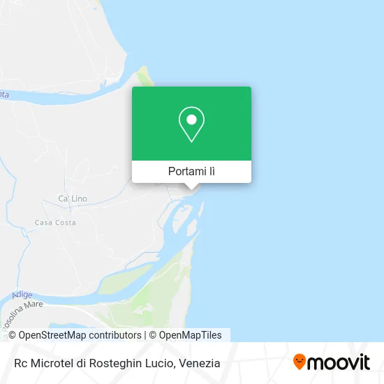 Mappa Rc Microtel di Rosteghin Lucio