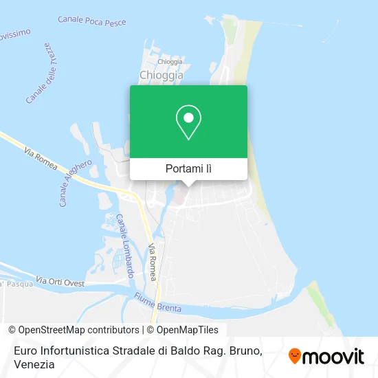 Mappa Euro Infortunistica Stradale di Baldo Rag. Bruno