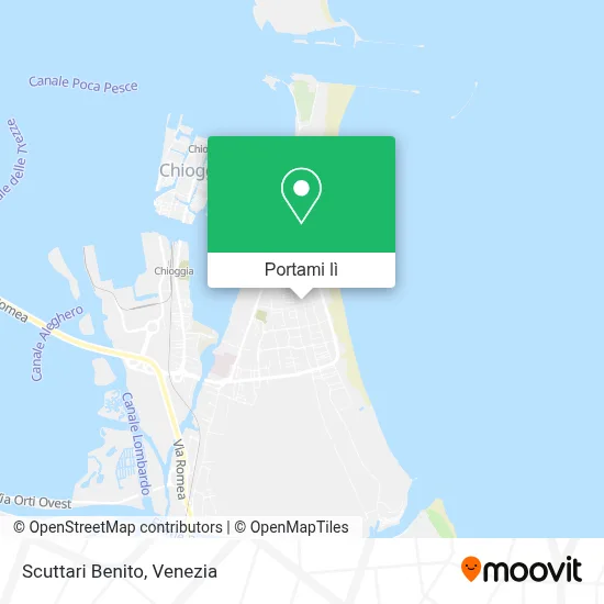 Mappa Scuttari Benito