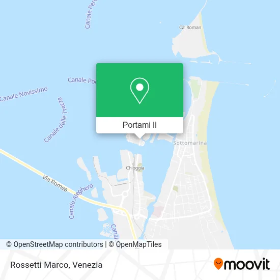 Mappa Rossetti Marco