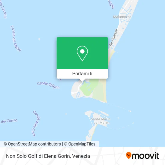 Mappa Non Solo Golf di Elena Gorin