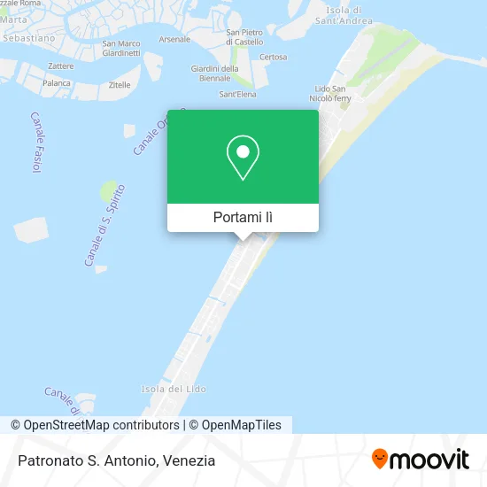 Mappa Patronato S. Antonio
