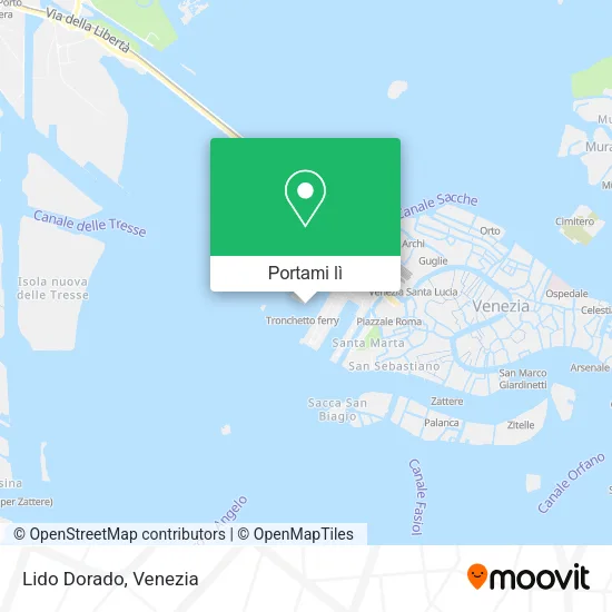 Mappa Lido Dorado