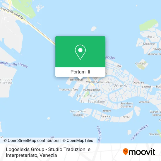 Mappa Logoslexis Group - Studio Traduzioni e Interpretariato