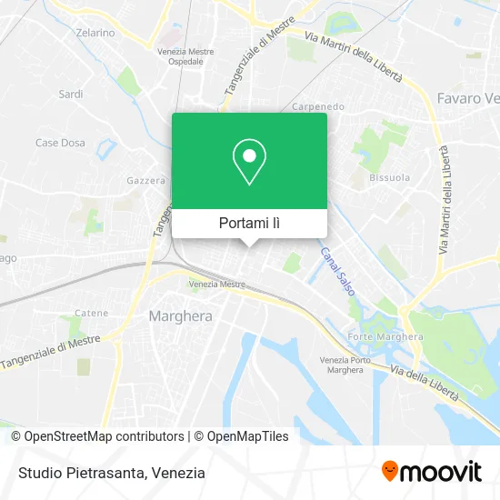 Mappa Studio Pietrasanta