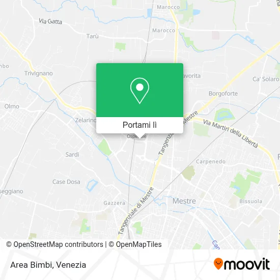 Mappa Area Bimbi