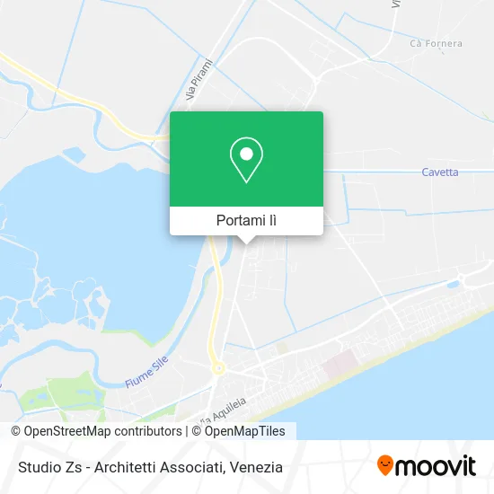 Mappa Studio Zs - Architetti Associati