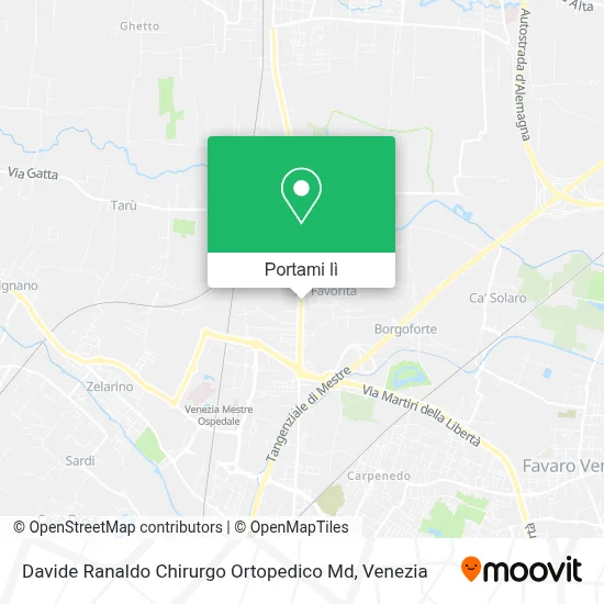 Mappa Davide Ranaldo Chirurgo Ortopedico Md