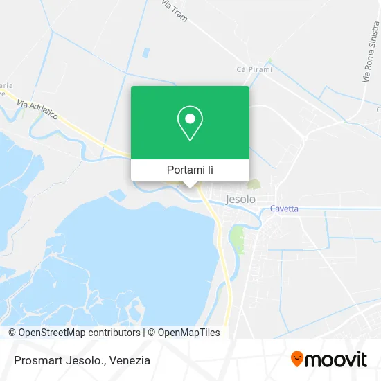 Mappa Prosmart Jesolo.