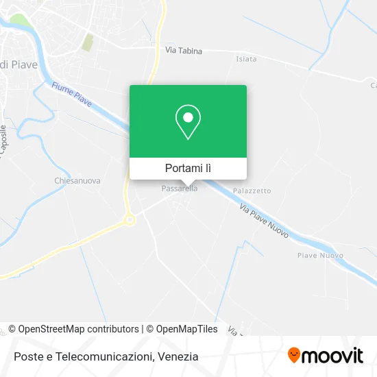 Mappa Poste e Telecomunicazioni