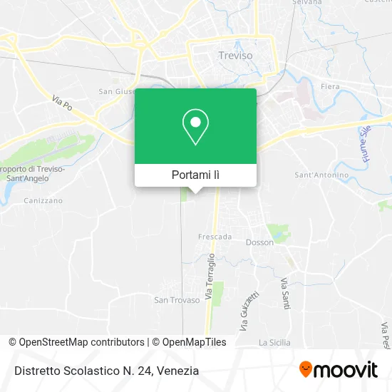 Mappa Distretto Scolastico N. 24