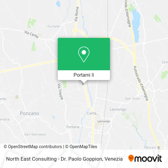 Mappa North East Consulting - Dr. Paolo Goppion