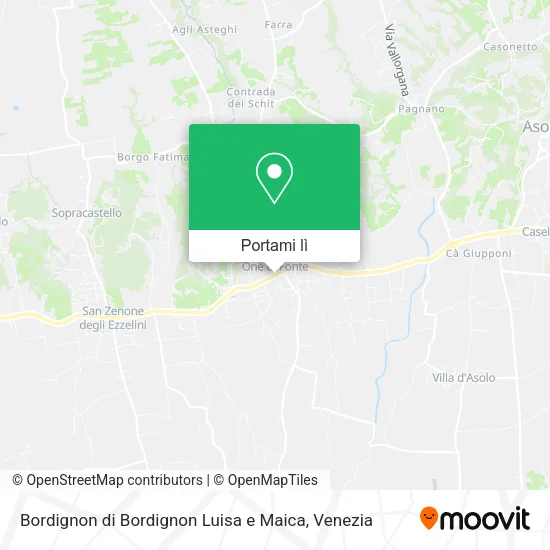 Mappa Bordignon di Bordignon Luisa e Maica