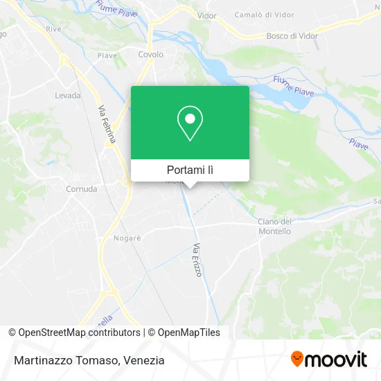 Mappa Martinazzo Tomaso