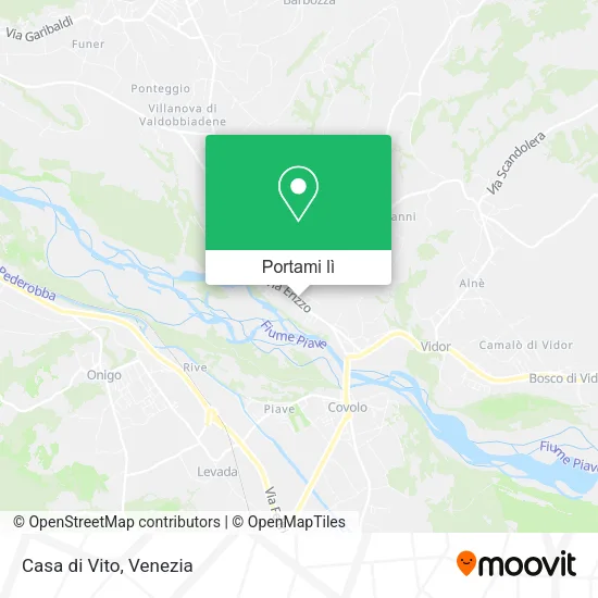 Mappa Casa di Vito